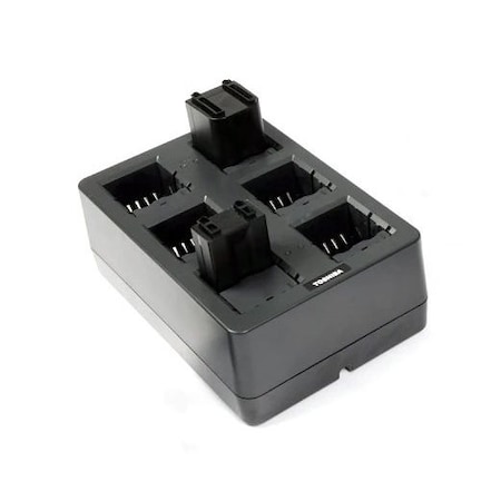 Toshiba 6 Slot Battery Charger for B-EP2, B-EP4, B-FP2, B-FP3 Mobile Printers BEP800CHG6QMR